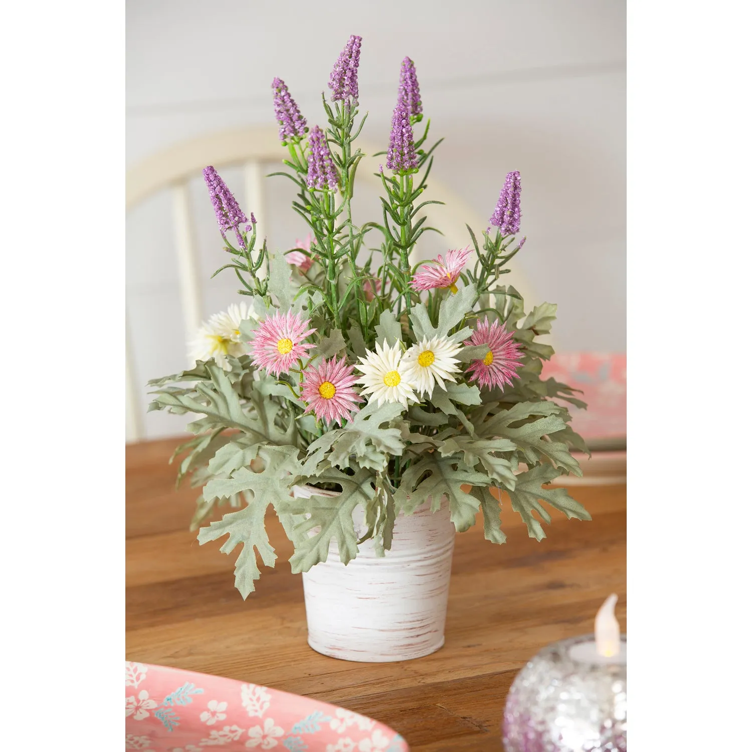 12" Tall Wild Flowers Table Décor,8flp198