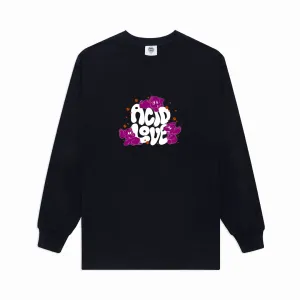 ACID LOVE 0.06 'Fantasy' Longsleeve Tee - Black