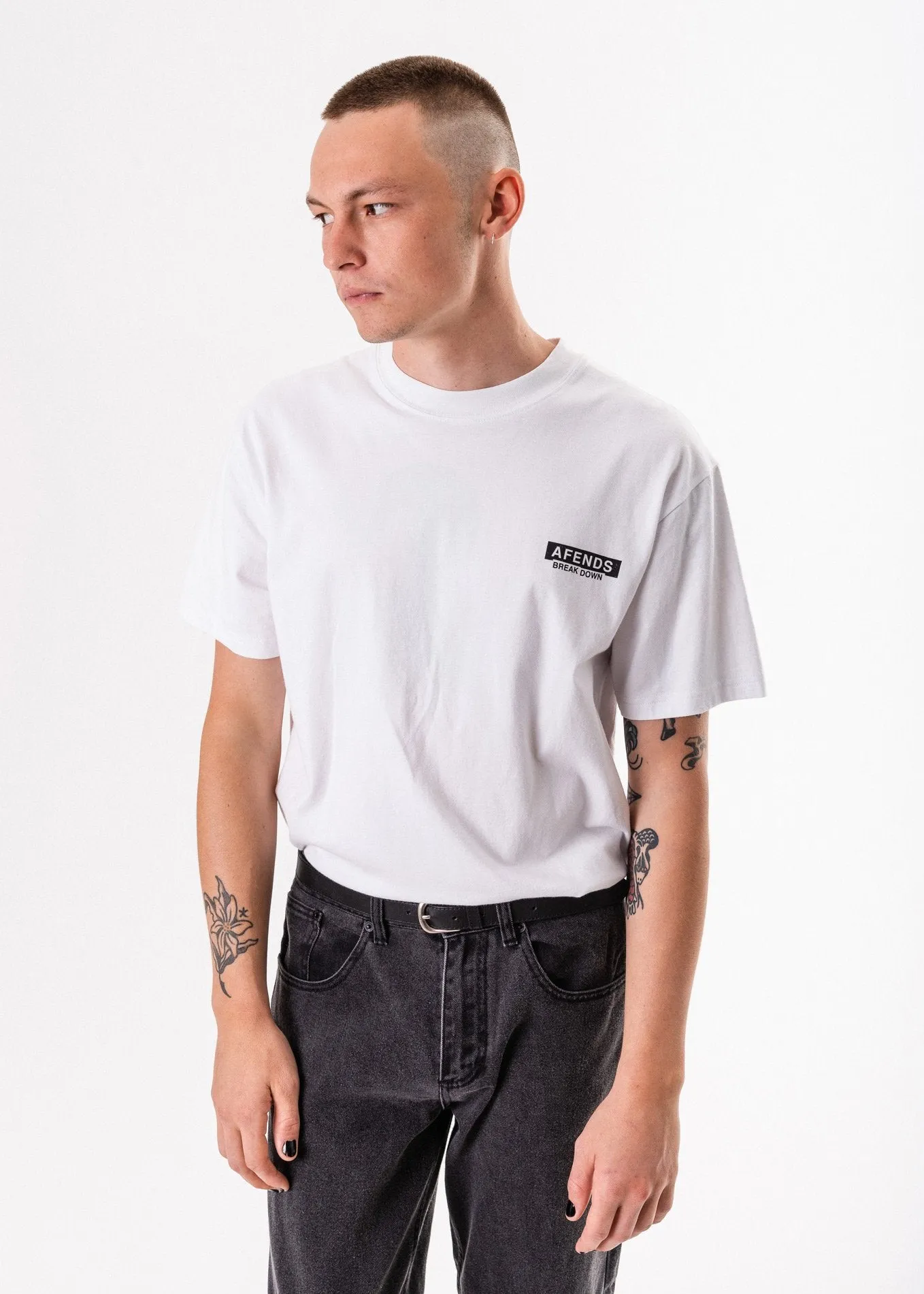 Afends Mens Cassette - Retro Fit Tee