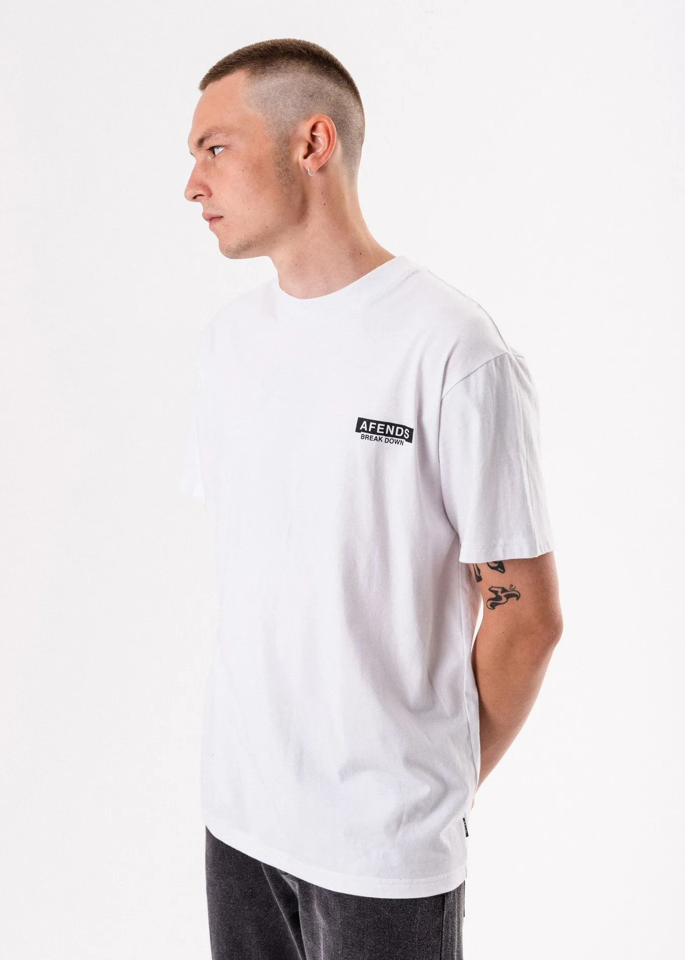 Afends Mens Cassette - Retro Fit Tee