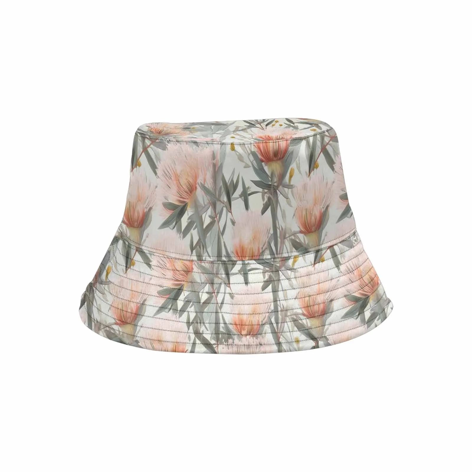 Australian Wattle  Unisex Summer Single-Layer Bucket Hat