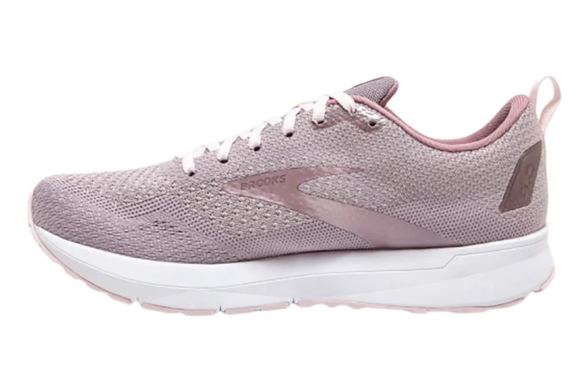 Brooks Revel 4 B Pink/White Womens