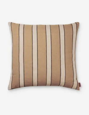 Brown Cotton Pillow by Ferm Living