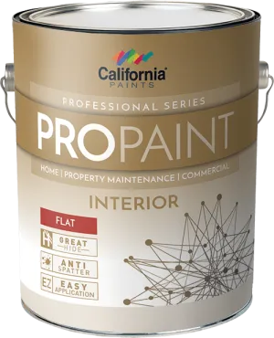 California Products Propaint Interior Flat - Neutral Base 1 Gallon