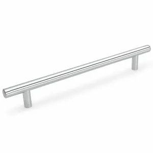 Cosmas 305-192CH Polished Chrome Euro Style Bar Pull