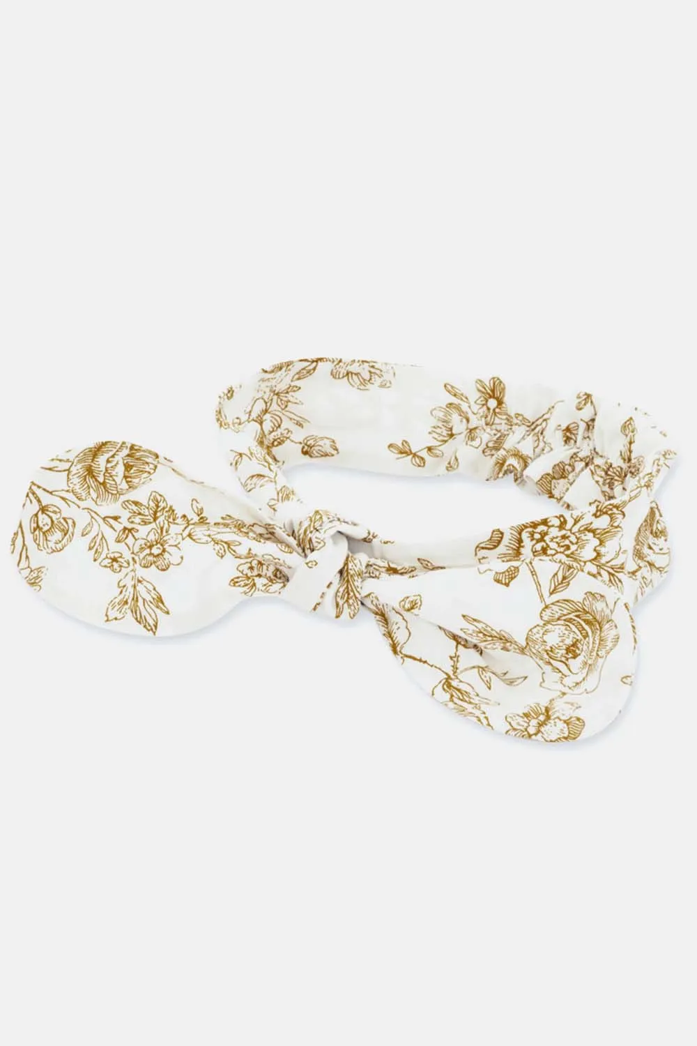 COTTON FLORAL BABY HAIRBAND