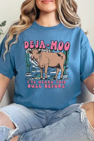 Deja Moo Short Sleeve Relaxed Fit T-Shirt