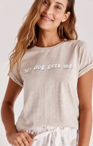 Easy My Dog Gets Me Tee