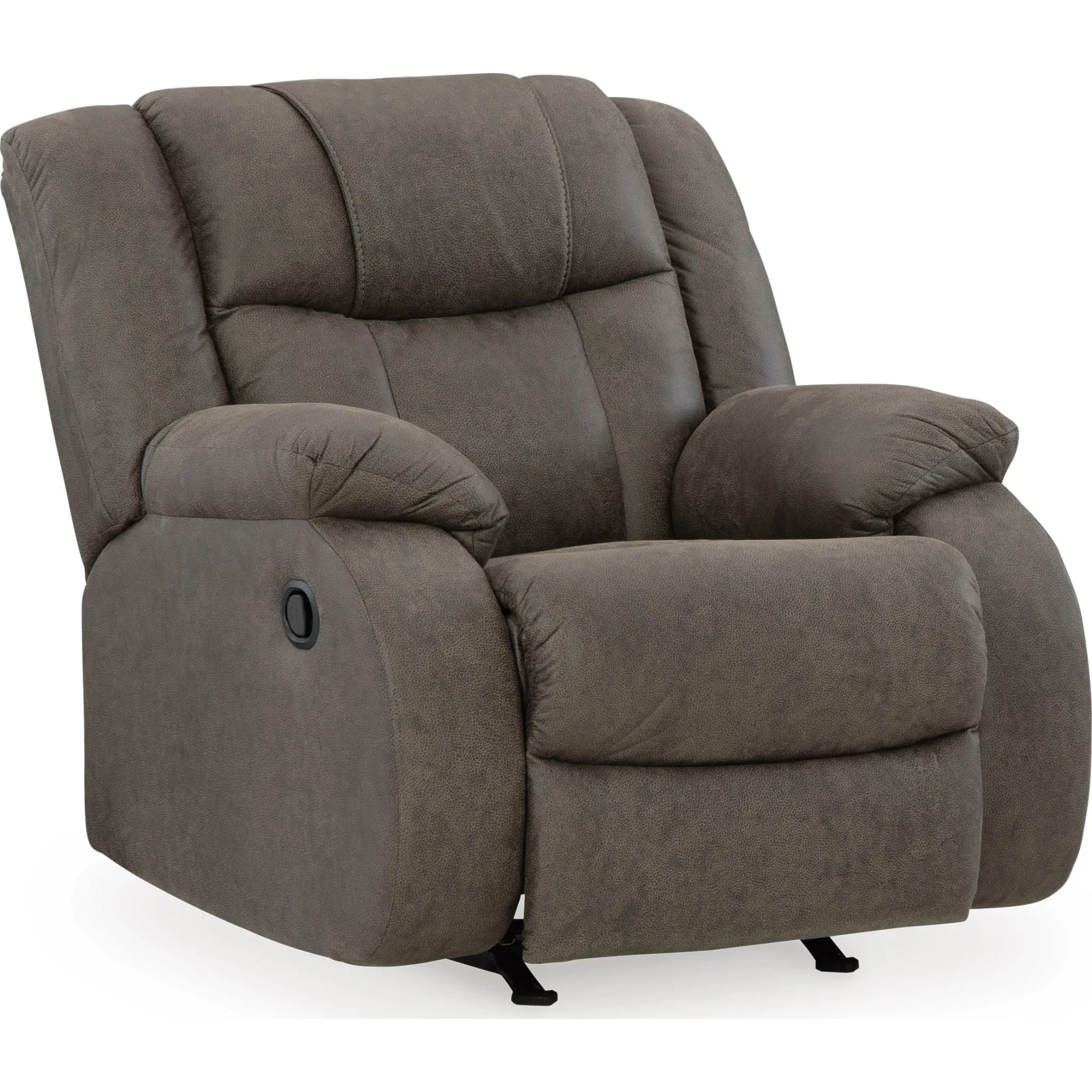 First Base Rocker Recliner - Gunmetal