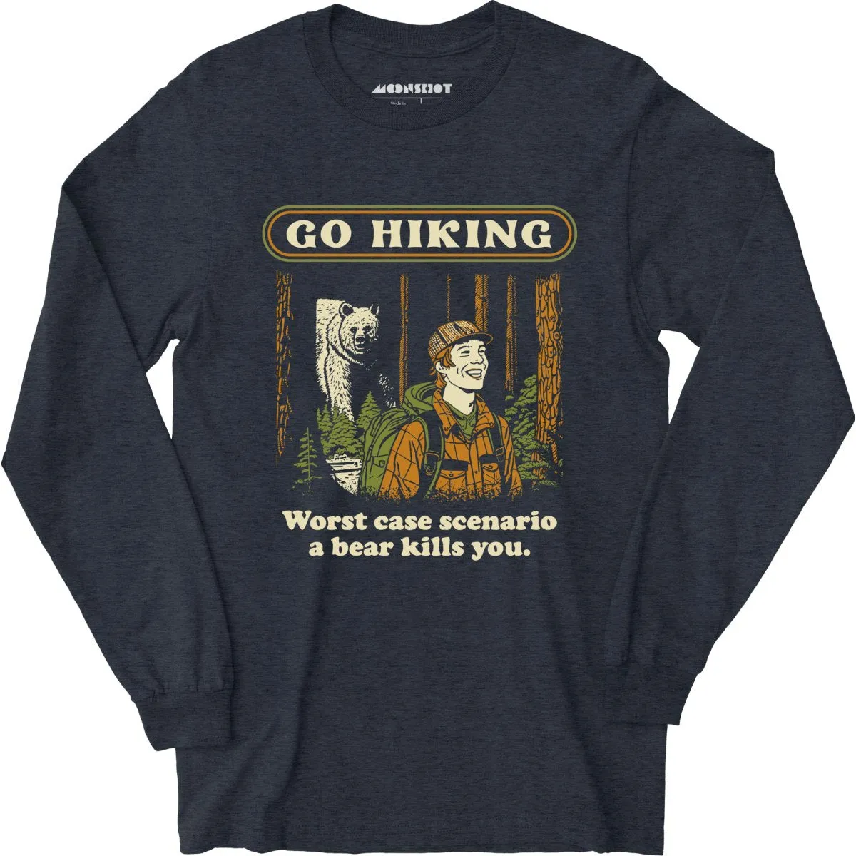 Go Hiking - Long Sleeve T-Shirt