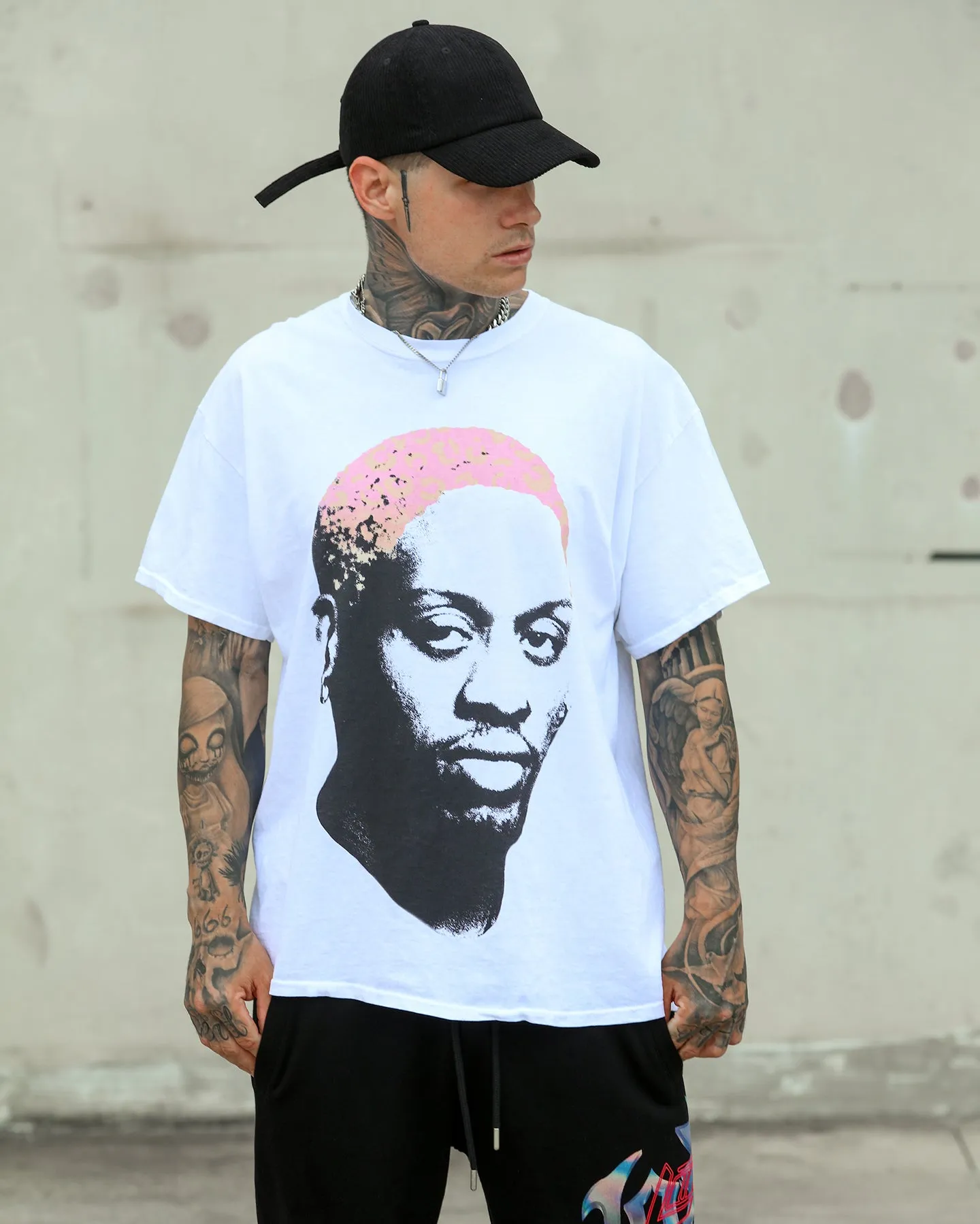 Goat Crew Rodman UV Vintage T-Shirt White