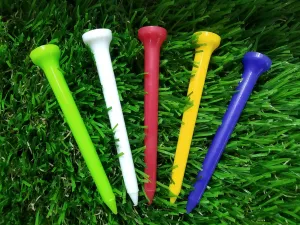 GolfBasic Bullet Golf Tees (4 Sizes)