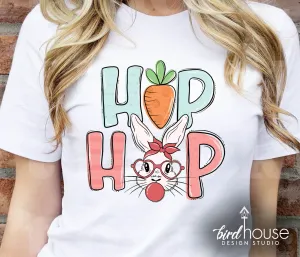 Hip Hop Shirt, Cute Retro Easter Graphic Tee