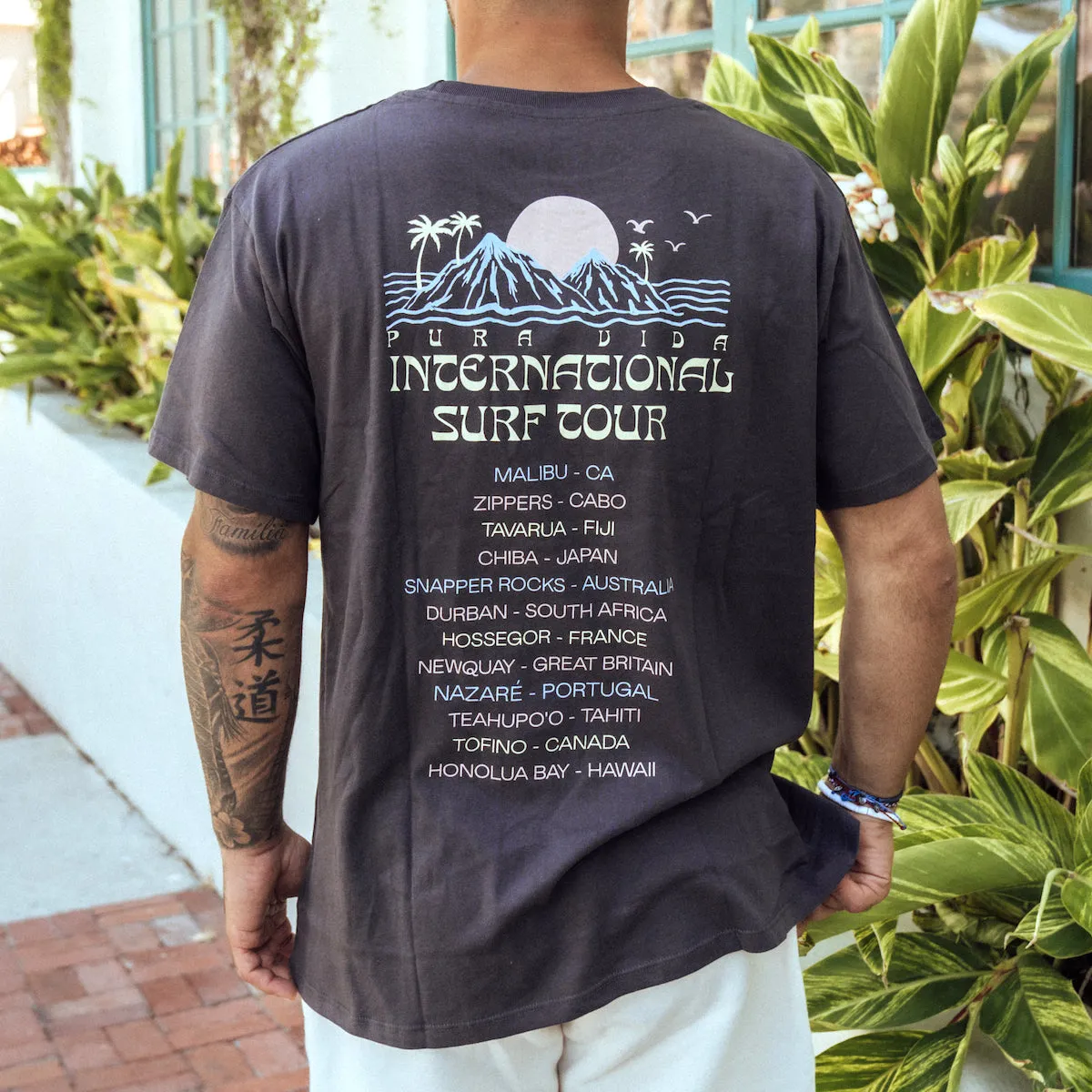 International Surf Tour Crewneck Tee