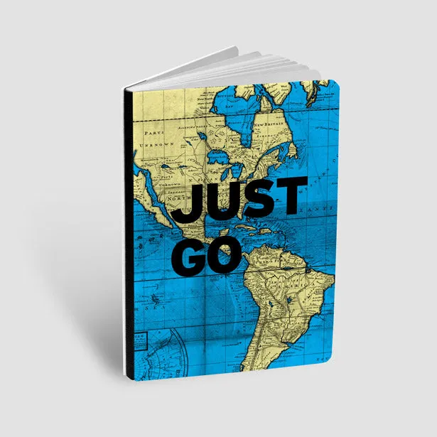 Just Go - World Map - Journal