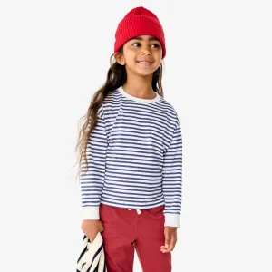 Kids long sleeve easy stripe tee