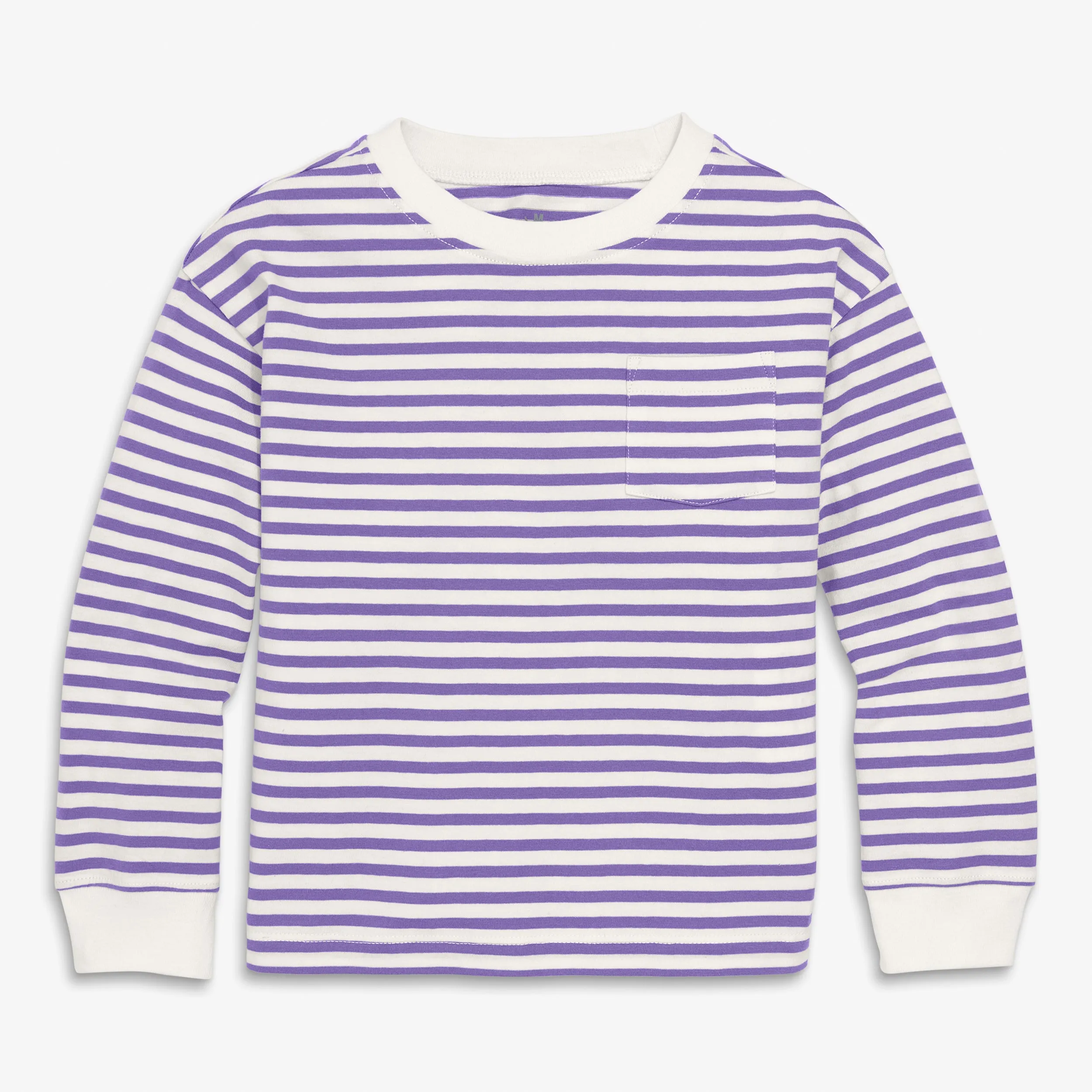 Kids long sleeve easy stripe tee