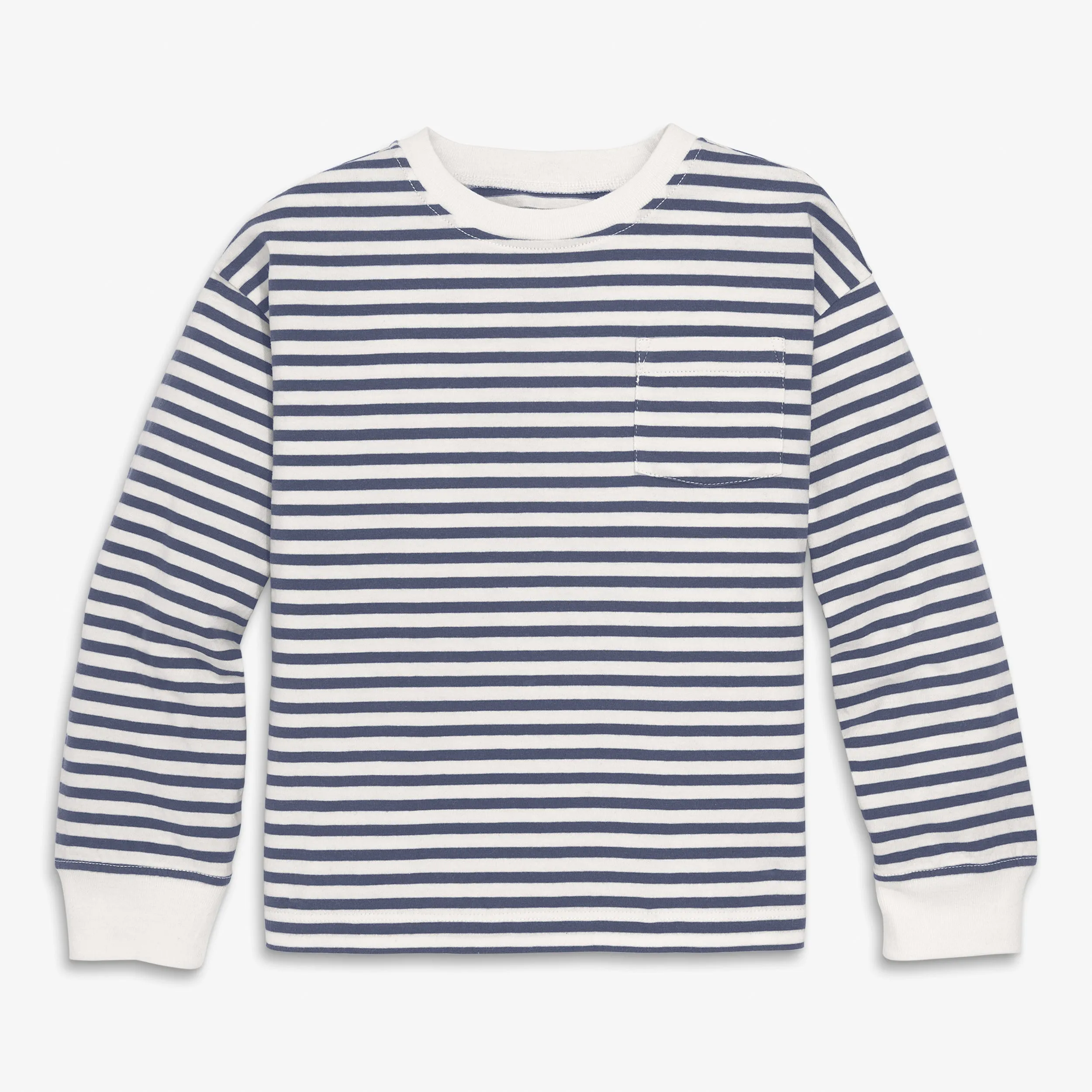 Kids long sleeve easy stripe tee