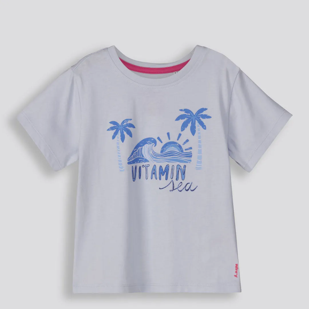 Kids Statement Tee _ 154826 _ Blue