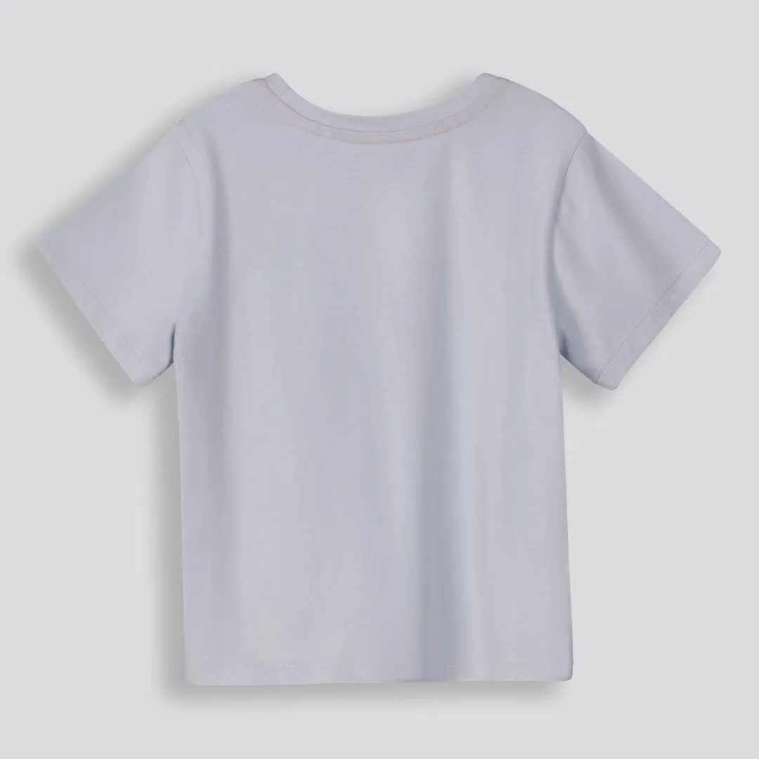 Kids Statement Tee _ 154826 _ Blue