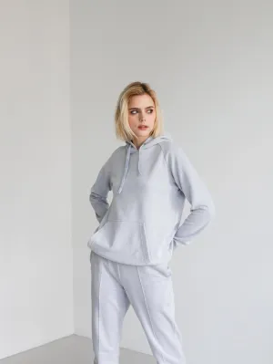 Light Gray Hoodie by Zlitay – Premium Comfort & Versatile Style