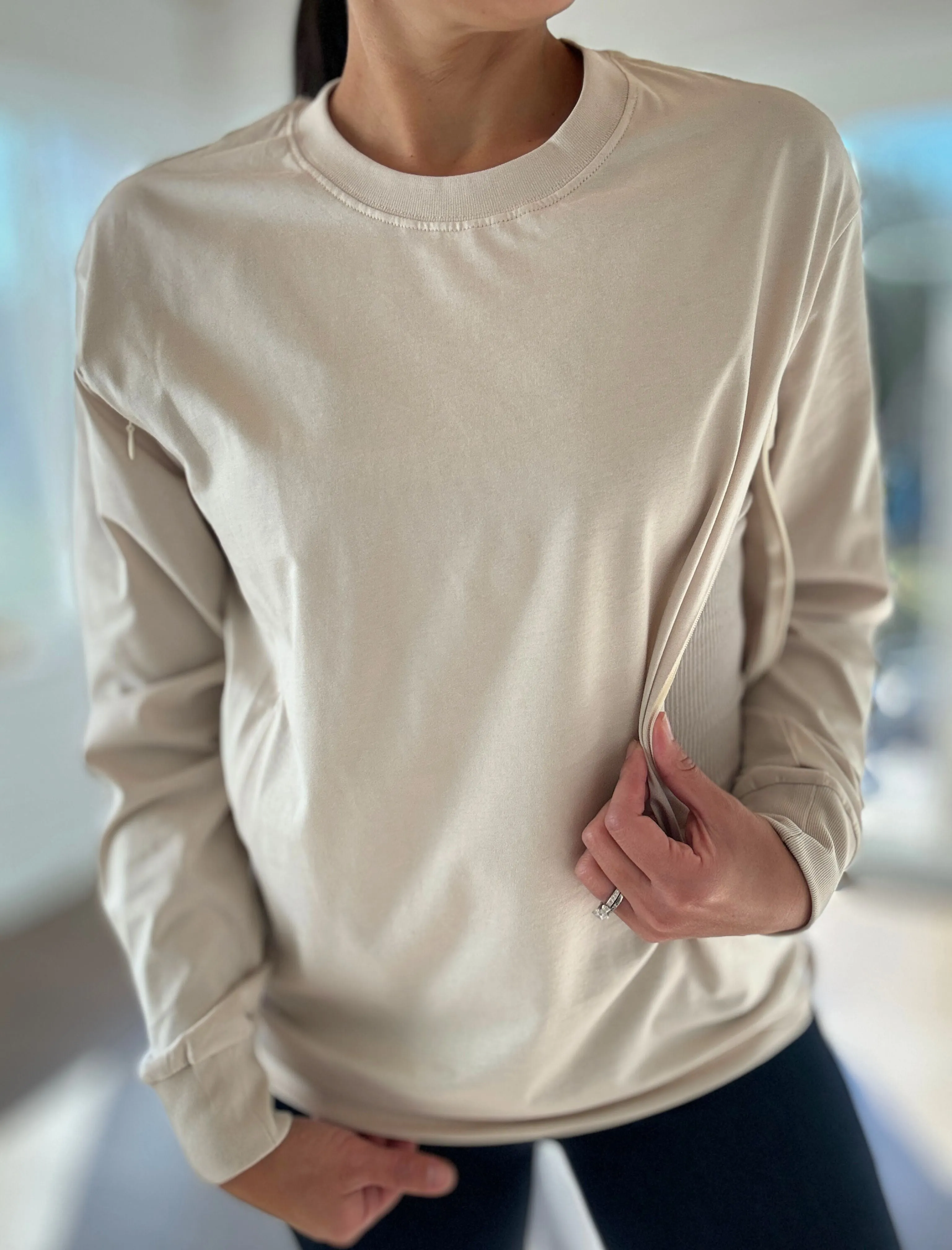 Long Sleeve Solid Comfort Tee