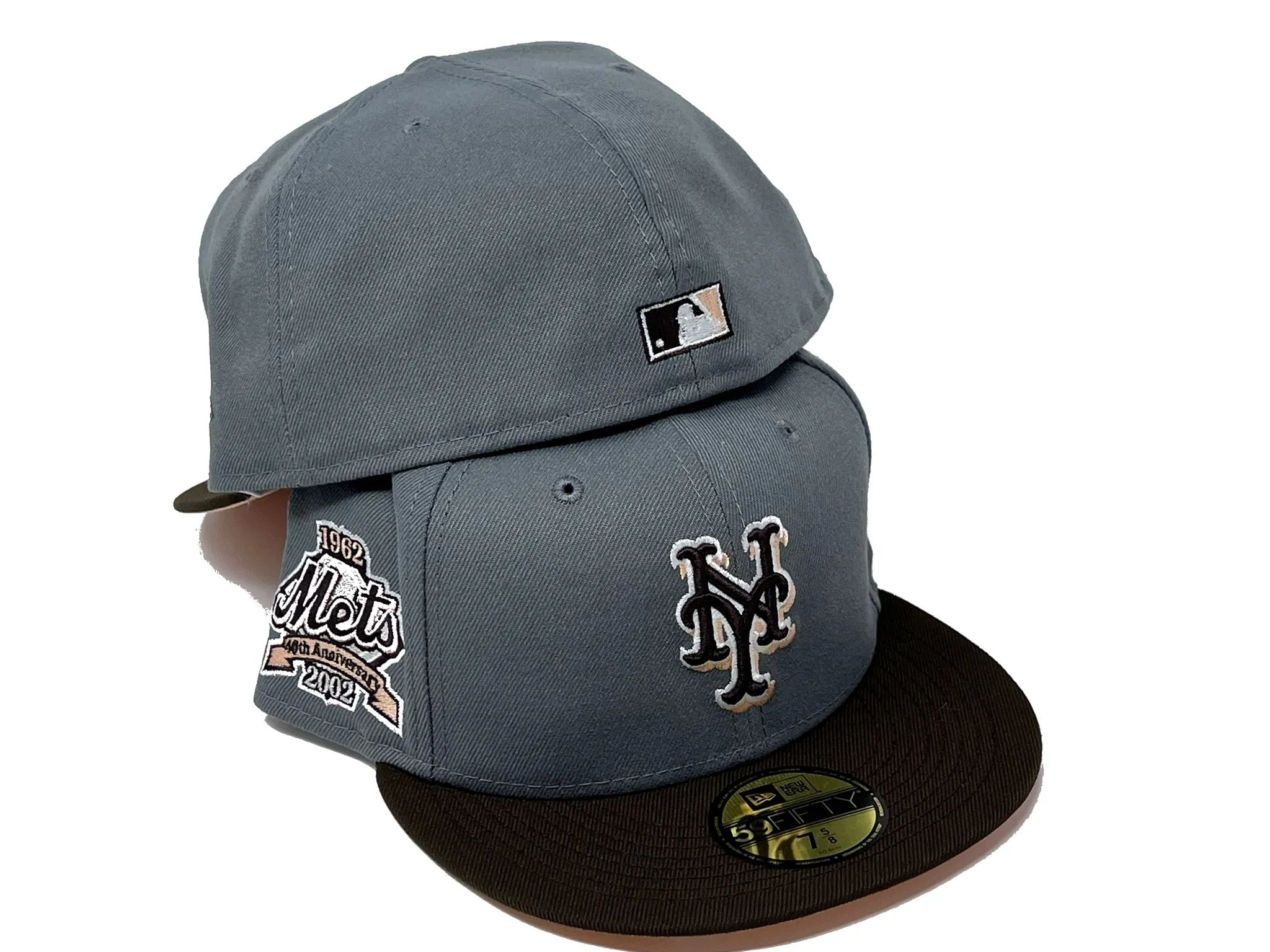 NEW YORK METS 40TH ANNIVERSARY "NEUTRAL & VERSATILE" COLLECTION NEW ERA FITTED HAT