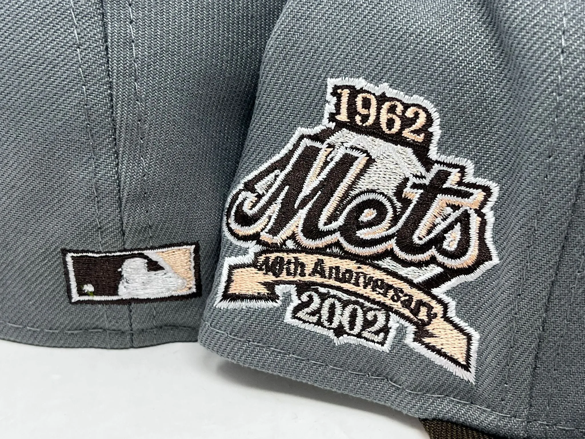 NEW YORK METS 40TH ANNIVERSARY "NEUTRAL & VERSATILE" COLLECTION NEW ERA FITTED HAT