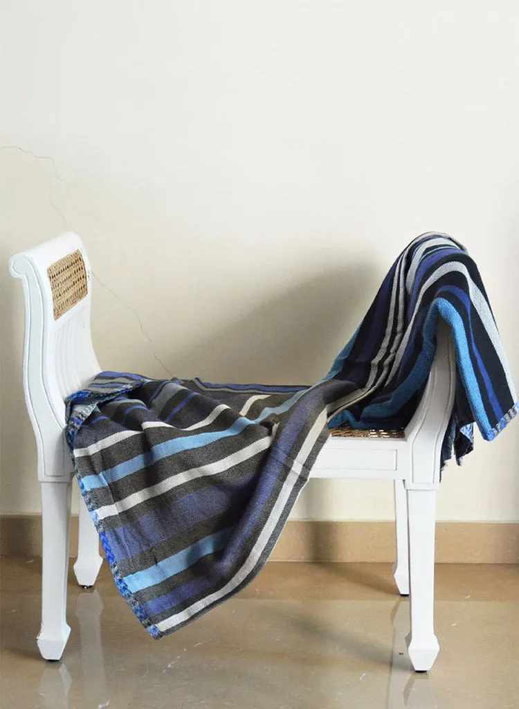 Ocean Stripes Throw