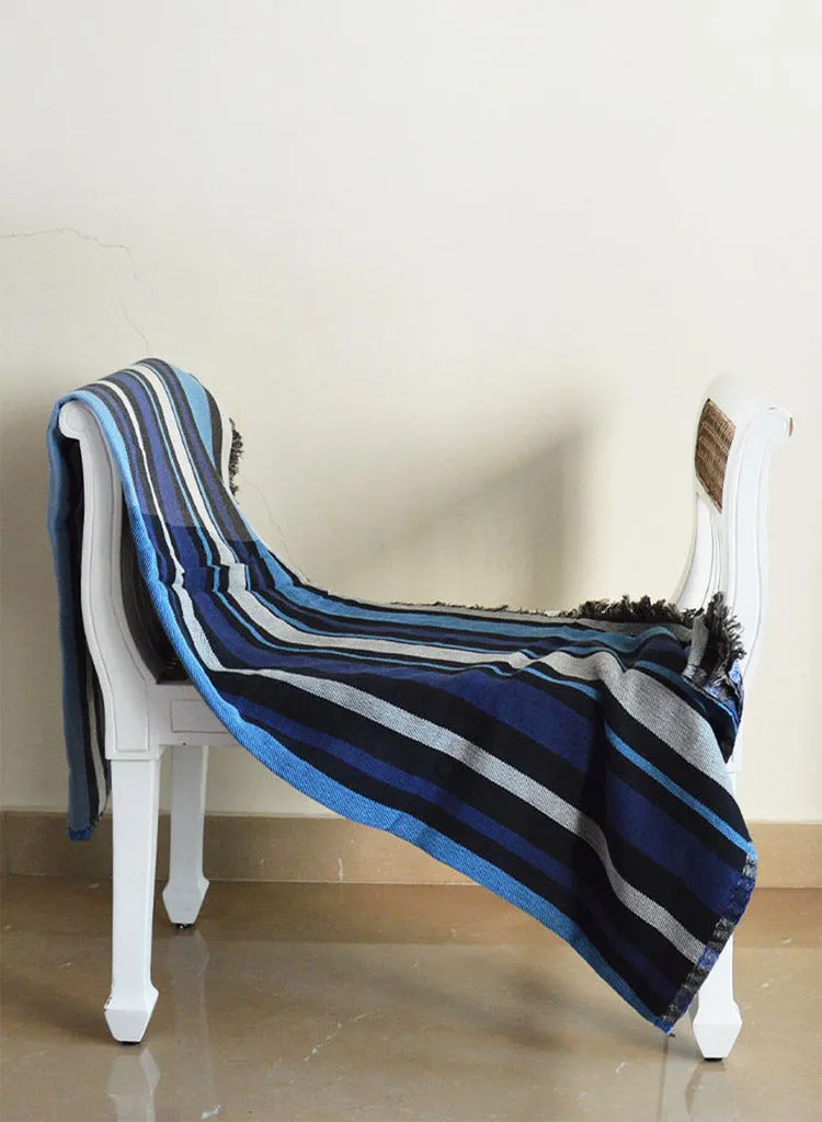 Ocean Stripes Throw