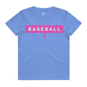 Paisley Youth Tee - Cotton Candy Blue