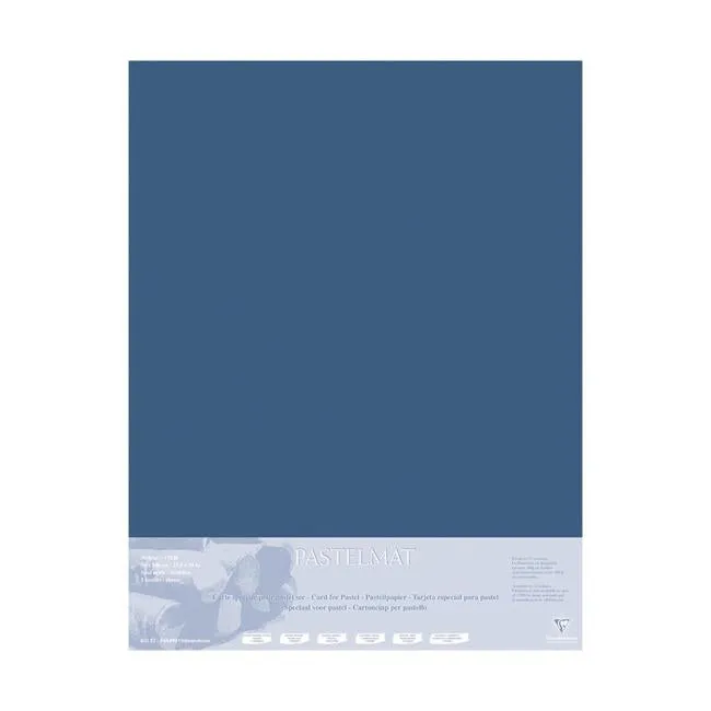 Pastelmat Mount Board 70x100cm 5sh Dark Blue