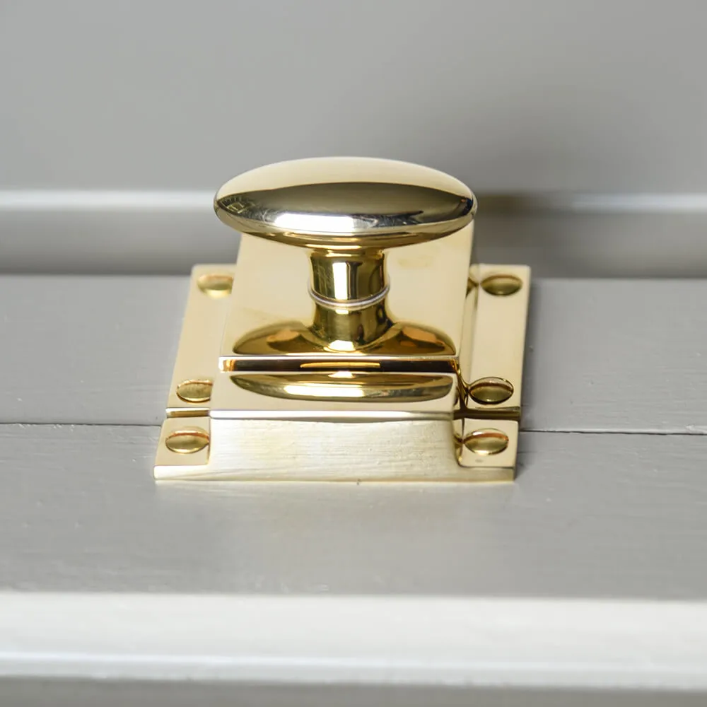 Polished Brass Zeppelin Cabinet Latch