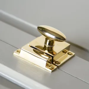 Polished Brass Zeppelin Cabinet Latch