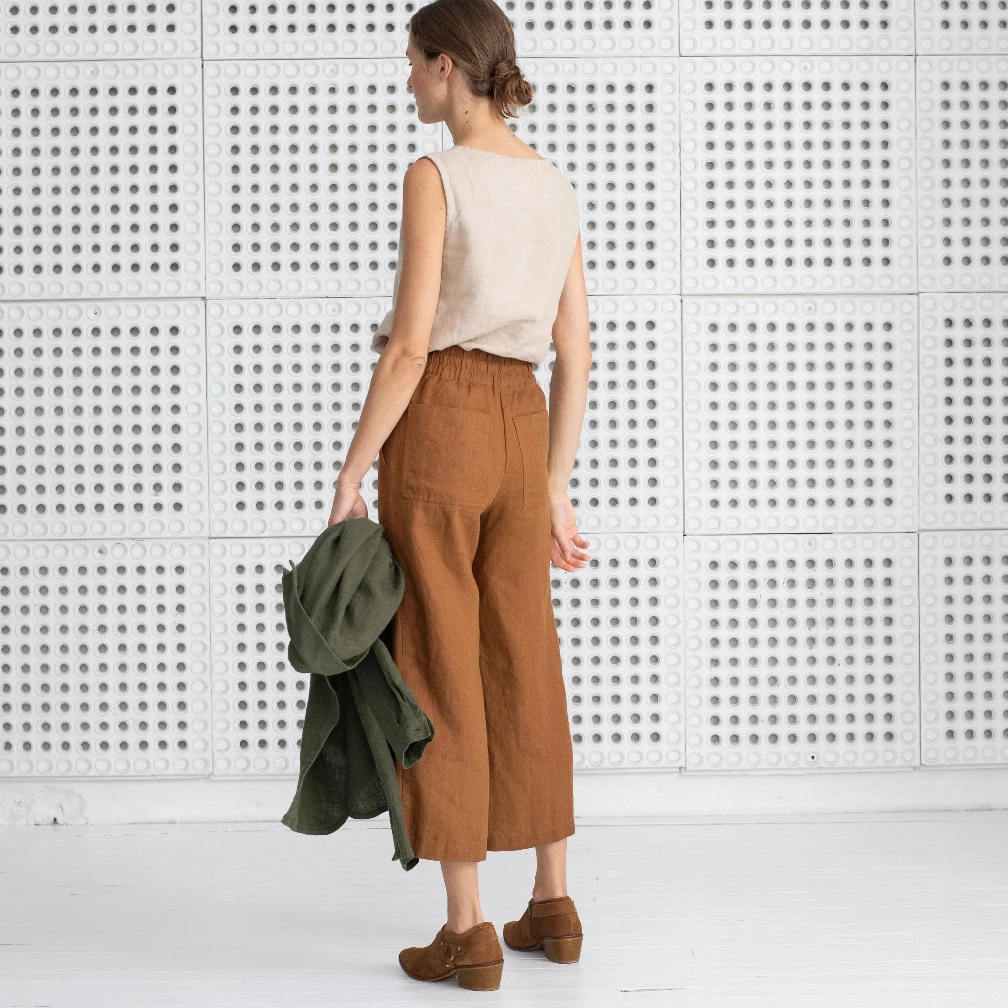 PUGLIA linen pants