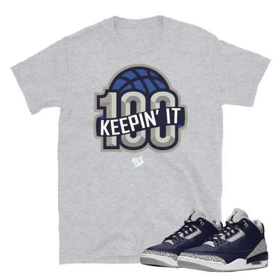 Retro Jordan 3 Georgetown Shirt