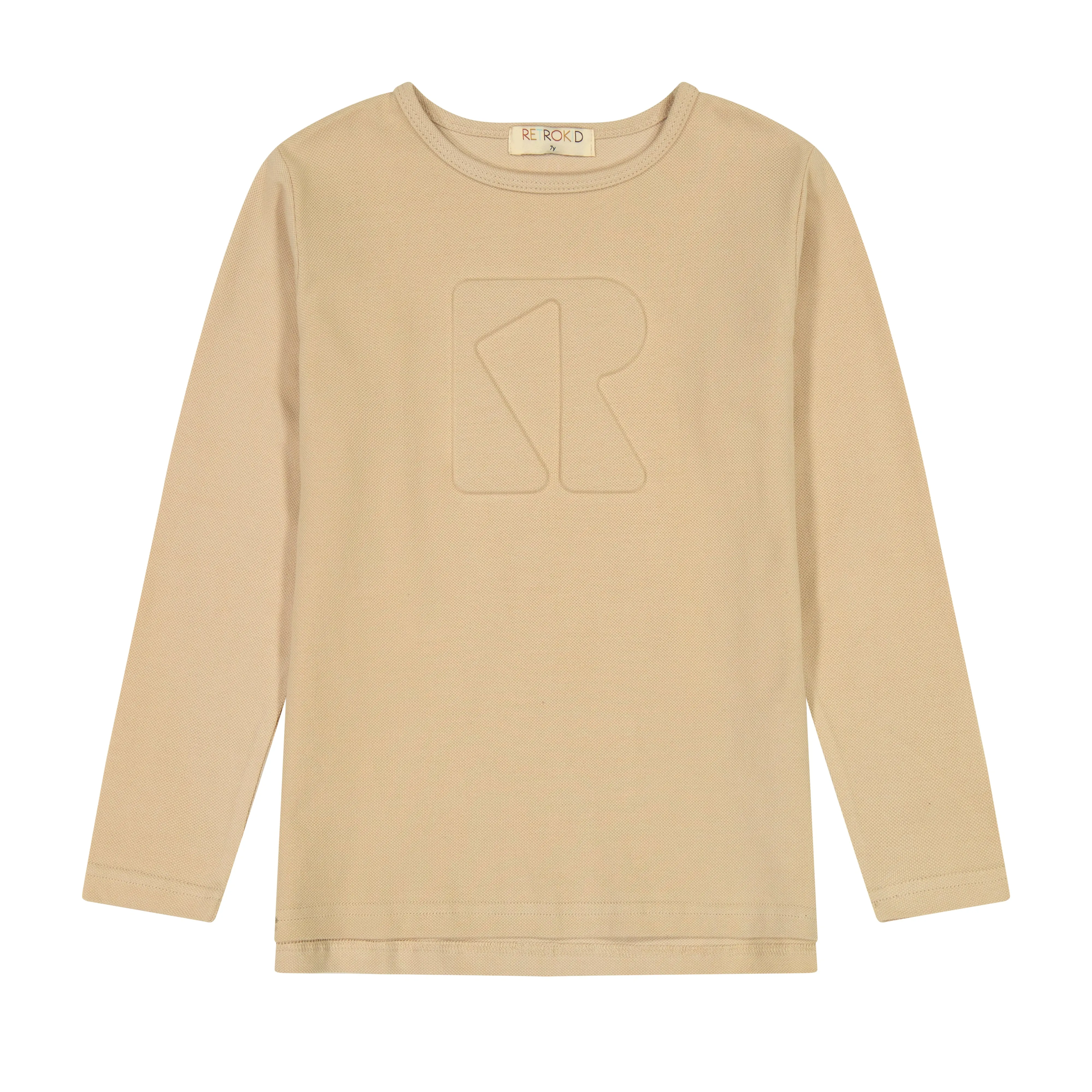 Retro Kids Café Harper Pique Long Sleeve Tee