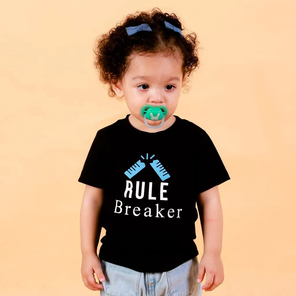 Rule Breakers Matching Family T Shirts- Combo of 3