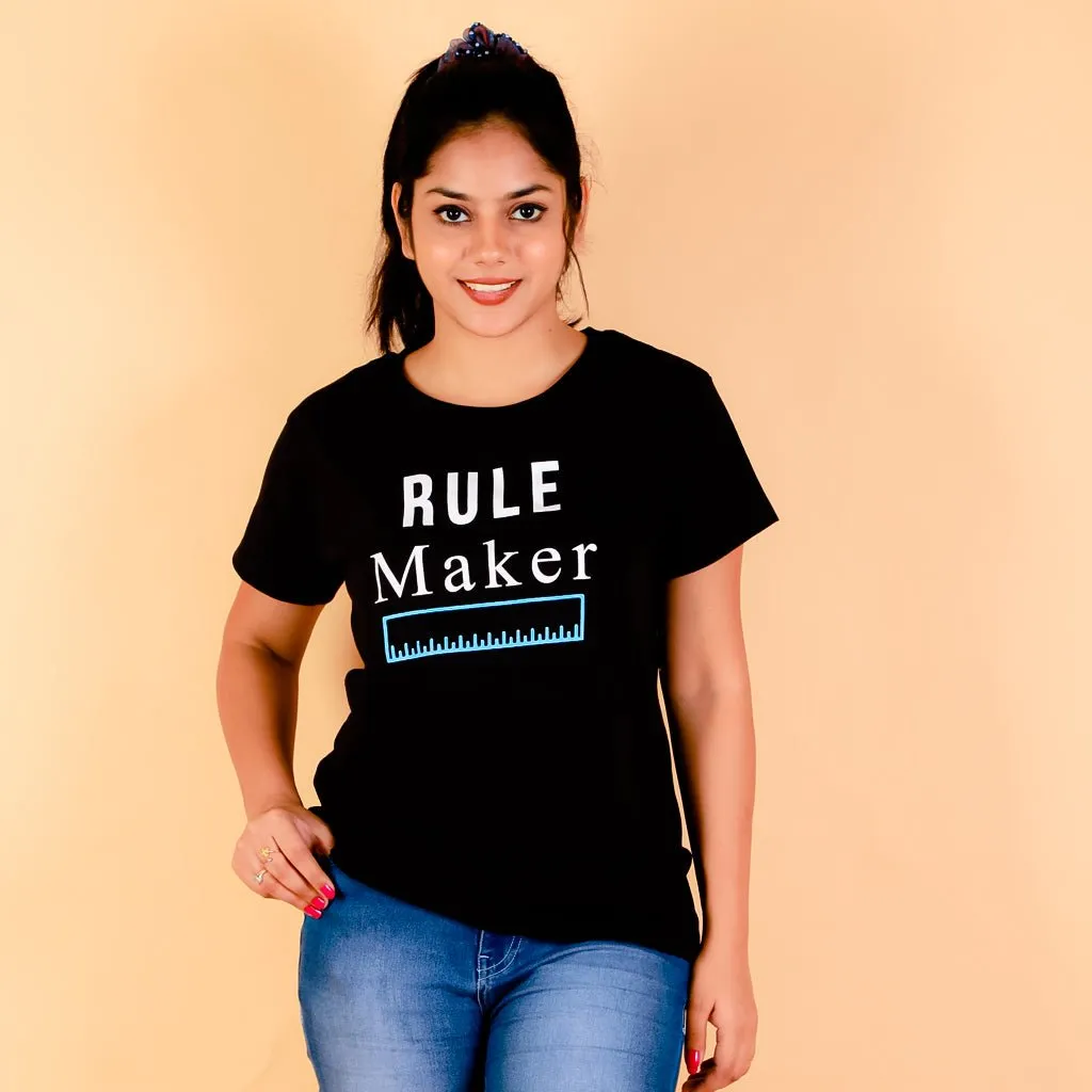 Rule Breakers Matching Family T Shirts- Combo of 3