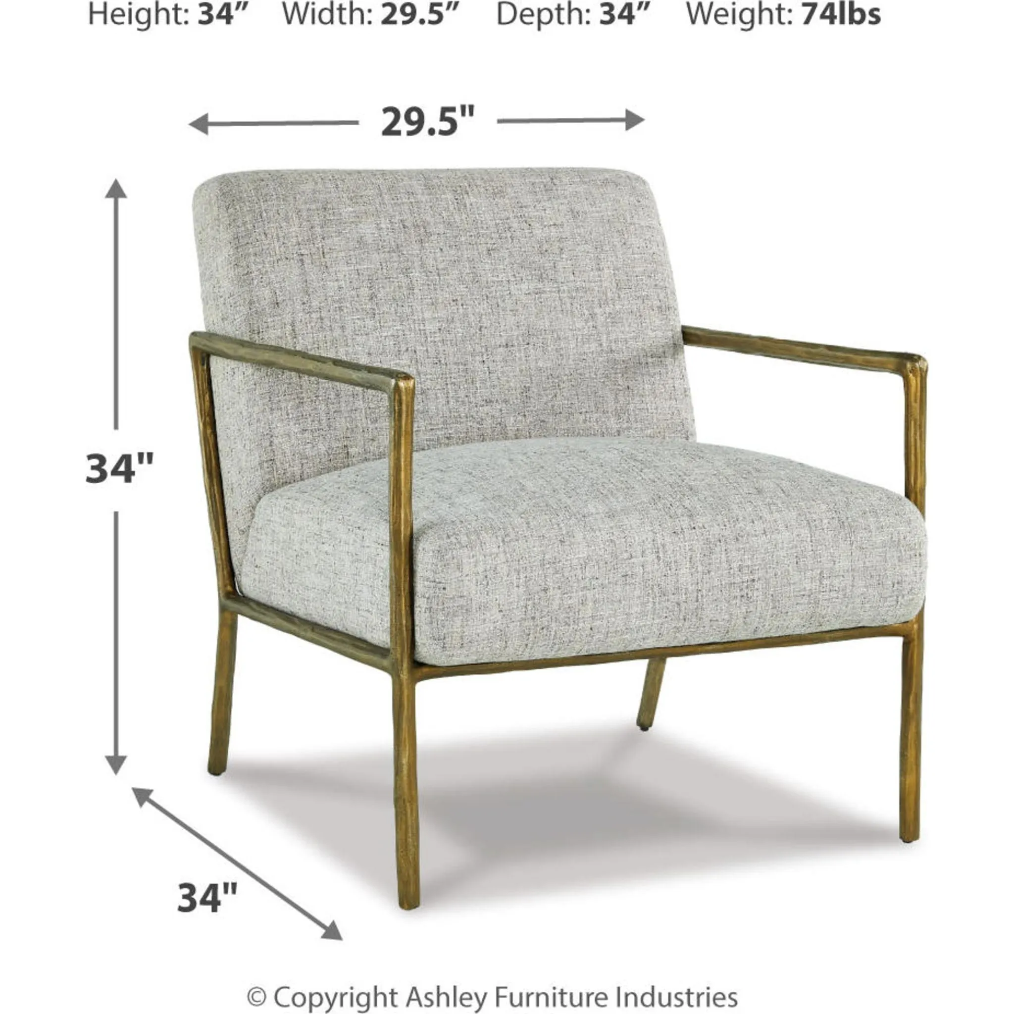 Ryandale Accent Chair - Sterling