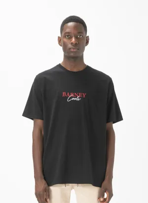 Script Embro Tee Black