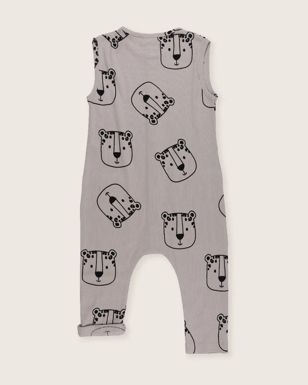 Snow Leopard Tank Dungarees