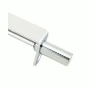 Solid Brass Mortised Flush Bolt (Polished Chrome Finish)