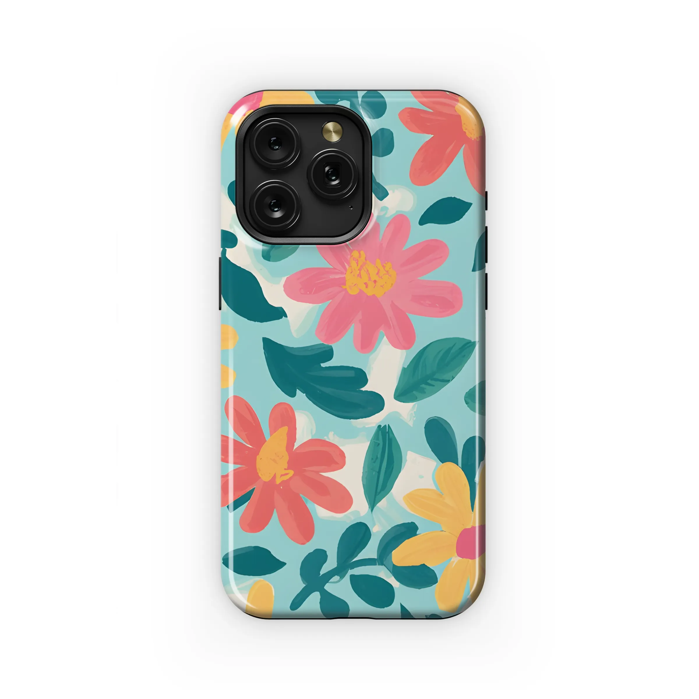 Summer Flower Phone Case iPhone Samsung Cover Pixel 3277