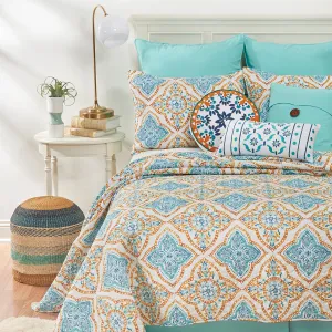 Terrace Medallion Quilt Set