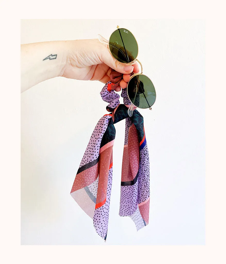 The Retro Scarf Scrunchie - GWP: Multi Print