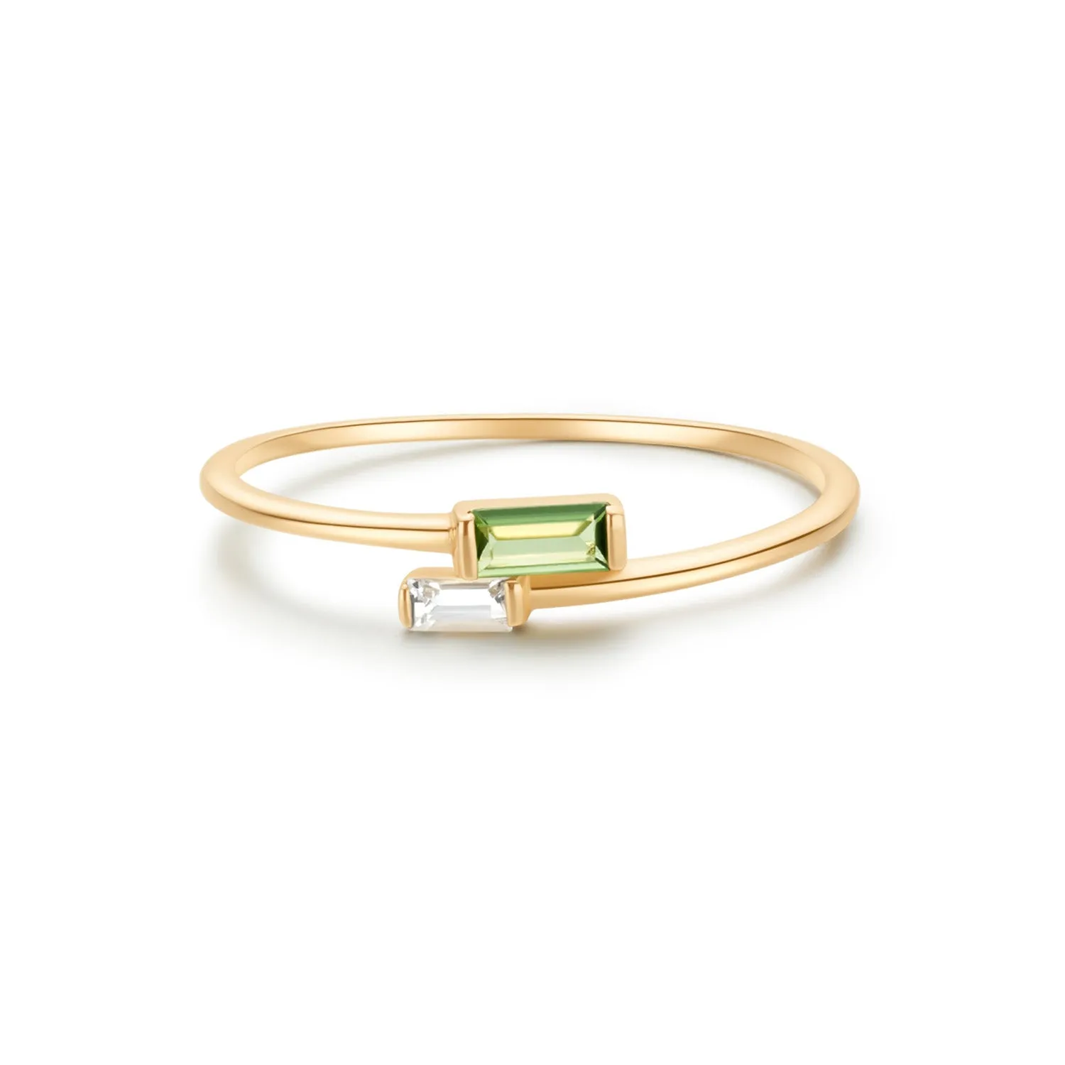 Vert Solid Gold Ring