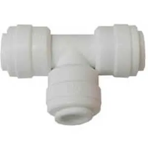 Watts PL-3023 Pipe Tee, 3/8 in, Push-Fit, Plastic :EA: QUANTITY: 1