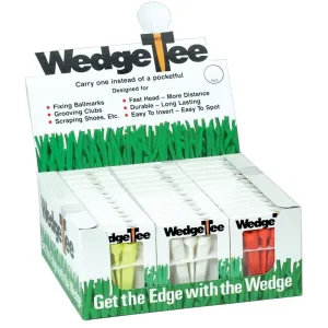 Wedge Tees Golf Tee, Divot Repair & Groove Cleaner Combo