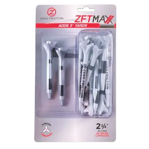 ZF MAXX 3-PRONG 2-3/4" TEES - 24 PACK